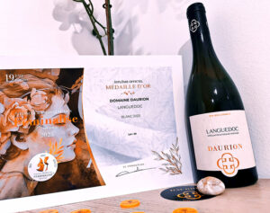 Feminine gold medal for our AOP Languedoc Blanc