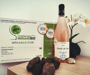 Secret de Caux Assemblage Rosé wins gold medal at millésime bio challenge