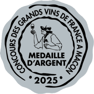 Médaille d'argent Concours des Grands Vins de France